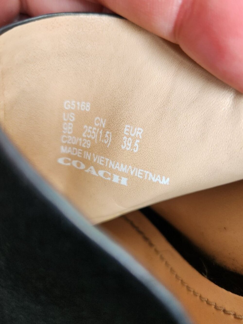 Coach Poppy Wedge Shoe - Espadrilles / Jute with Suede Exterior - Picture 5 of 10